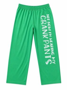 Temu Green Cranky Pants Lounge Pajama Pants Plus Size 4X 5X Tagged 9X